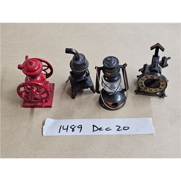 (4) Decorative Pencil Sharpeners