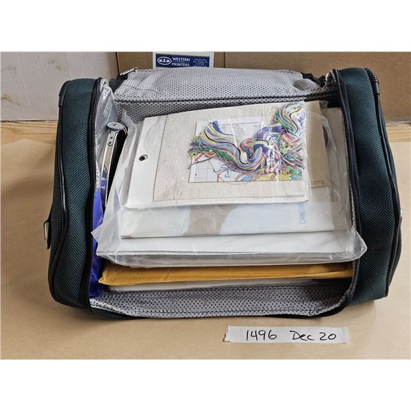 Case of Cross-Stitch Patterns etc.