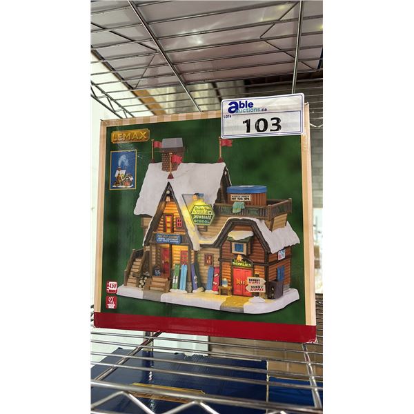 LEMAX 'YONDER PEAK SKI & SNOWBOARD SCHOOL'