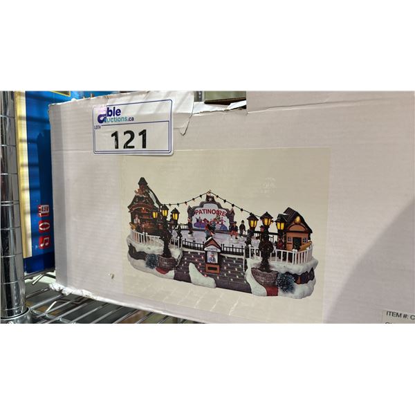 CHRISTMAS ICE RINK DISPLAY