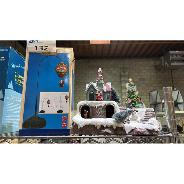 LEMAX 'A CHRISTMAS EVE BALLOON RIDE' & A CHRISTMAS VILLAGE