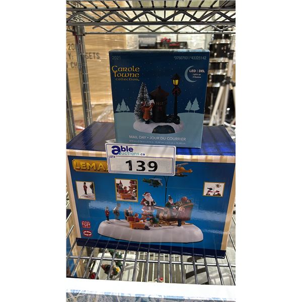 LEMAX 'JOLLY TOYS' & CAROLE TOWNE 'MAIL DAY'