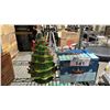 Image 1 : CAROLE TOWNE 'CAMPFIRE FUN' & A DECORATIVE BATTERY OPERATED LIGHT UP CHRISTMAS TREE