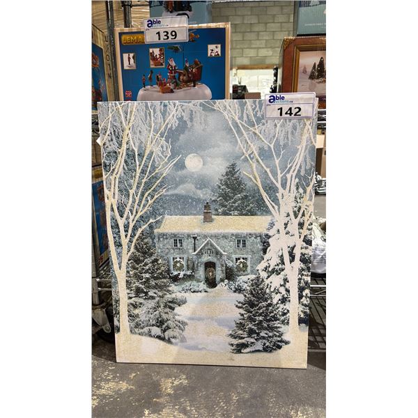 18"W X 24'H CHRISTMAS PRINT