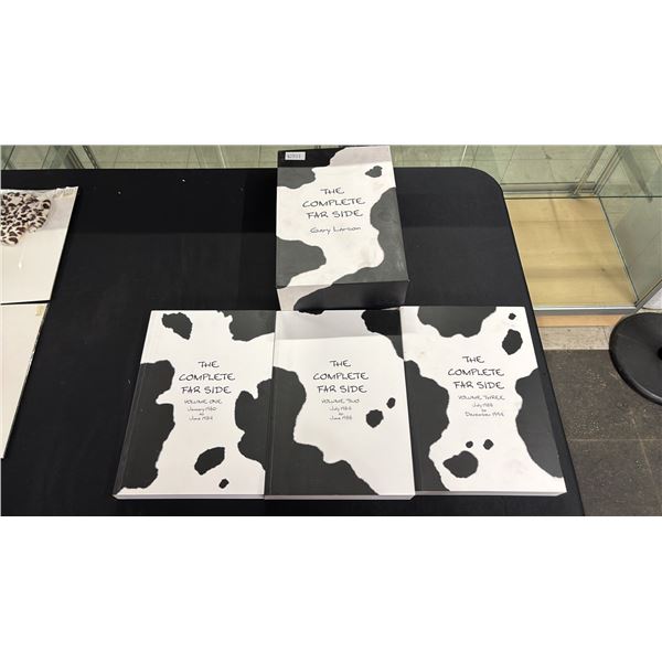 THE COMPLETE FAR SIDE 1980-1994 BOOK #1-3 BOX SET BY GARY LARSON