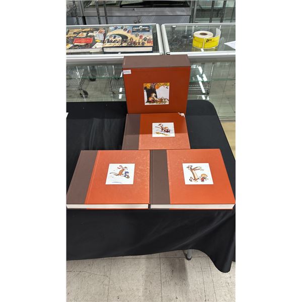 THE COMPLETE CALVIN & HOBBES COMIC BOOK #1-3 BOX SET BY BILL WATTERSON
