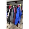 Image 1 : (11) PIECES ASSORTED CLOTHING INCLUDING; HELLY HANSEN JACKET SIZE XL, ADIDAS SWEATERS, ELVISSA