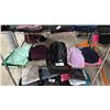 Image 1 : SHELF OF ASSORTED LEGGINGS & PANTS *MANY NEW WITH TAGS*