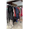 Image 2 : RACK OF ASSORTED CLOTHING *MANY NEW WITH TAGS* **RACK NOT INCLUDED**