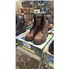 Image 1 : DAFFO MODE INDUSTRIALS DW-908 DARK BROWN 11W STEEL TOE BOOTS