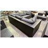 Image 4 : 3-PC SECTIONAL PATIO SOFA WITH CUSHIONS