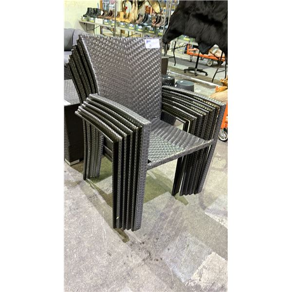7 PATIO DINING CHAIRS