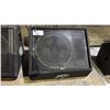 Image 2 : (2) PEAVEY 115TLM FULL RANGE LOUD SPEAKER & MONITOR (NO POWER CORDS)