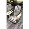 Image 2 : 2 WOOD ADIRONDACK CHAIRS