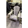 Image 3 : 2 WOOD ADIRONDACK CHAIRS