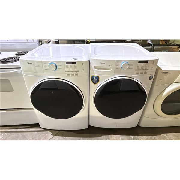 MIDEA 27"W CLOTHES WASHER & DRYER SET