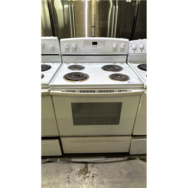 AMANA 30"W SLIDE-IN ELECTRIC STOVE