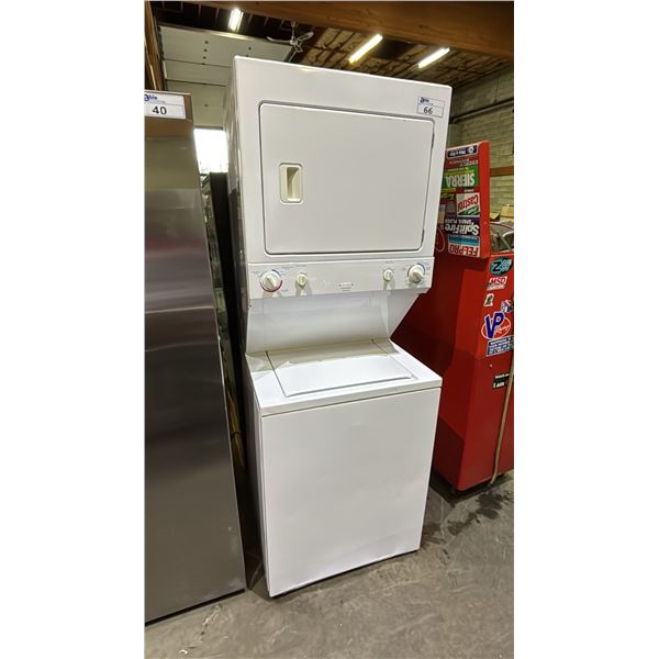 ELECTROLUX 27"W STACKING CLOTHES WASHER & DRYER