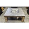 Image 1 : ZEN-TEMP METAL SQUARE PATIO PROPANE FIRE PIT 42" X 42" X 17"