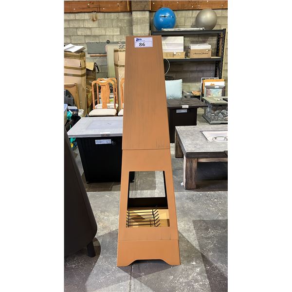 METAL WOOD BURNING FIRE PLACE CHIMINEA 60"H