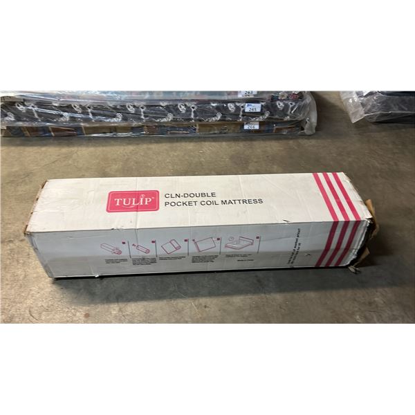 TULIP CLN-DOUBLE POCKET COIL MATTRESS *IN BOX*