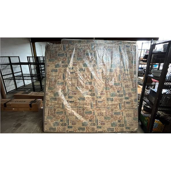 KING SIZE SMOOTH TOP MATTRESS