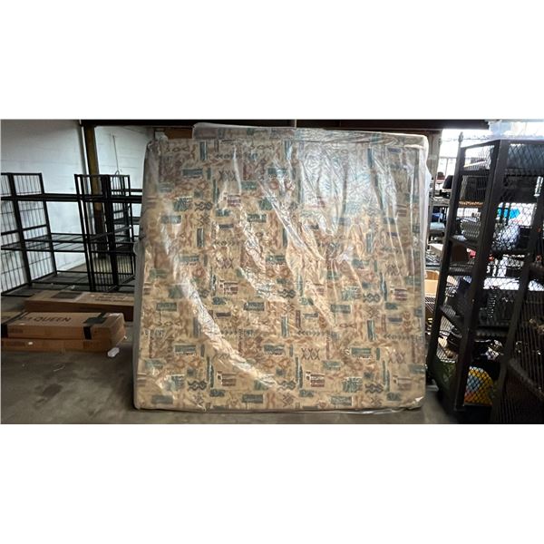 KING SIZE SMOOTH TOP MATTRESS