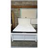 Image 1 : QUEEN SIZE BED FRAME WITH HEADBOARD & FOOTBOARD *MATTRESS NOT INCLUDED*