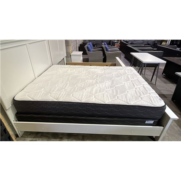 BEAUTYREST STUDIO QUEEN SIZE MATTRESS AND BOX SPRING *BED FRAME NOT INCLUDED*