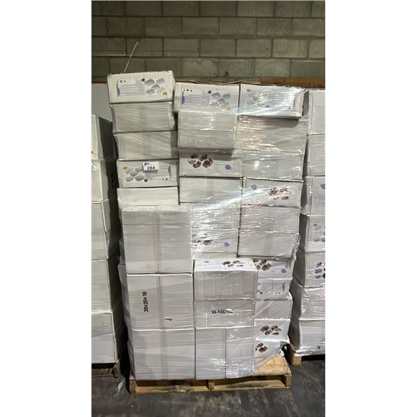 PALLET OF ASSORTED CLEAR PLASTIC REFRIGERATOR FOOD STORAGE BIN SETS *MUST TAKE ALL ON PALLET*