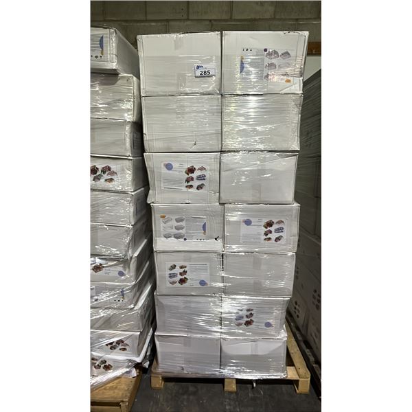PALLET OF ASSORTED CLEAR PLASTIC REFRIGERATOR FOOD STORAGE BIN SETS *MUST TAKE ALL ON PALLET*