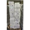 Image 1 : PALLET OF ASSORTED CLEAR PLASTIC REFRIGERATOR FOOD STORAGE BIN SETS *MUST TAKE ALL ON PALLET*