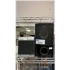 Image 2 : 2 SPEAKERS, DELL MONITOR, WIRELESS MICROPHONE &  MORE *MONITOR FRAME IS LOOSE*