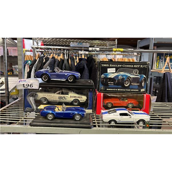 5 ASSORTED DIECAST MODEL CARS