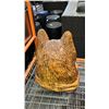 Image 3 : CARVED WOOD WOLF'S HEAD SCULPTURE BY BEN HEMARA 2022 (APPROX. 20"T X 15"W X 15"D)