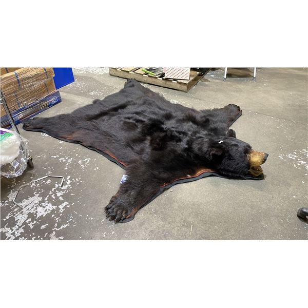 BEAR SKIN AREA RUG 75"L X 75"W