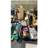 Image 1 : PALLET OF ASSORTED GOODS: ASSORTED VEHICLE LIGHTS, CAR MATS & MORE