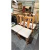 Image 1 : 4 DINING CHAIRS