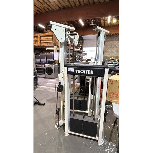 TROTTER GALILEO CABLE CROSSOVER MACHINE (NO CROSS BEAM/PULL-UP BAR)