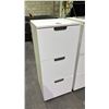 Image 1 : WOOD 3-DRAWER CODE LOCK FILE CABINET 20" X 18" X 47"