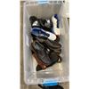 Image 3 : ADIDAS SIZE 13 CLEATS, SIZE 12 LEATHER OXFORD SHOES & TOTE OF ASSORTED FOOTWEAR