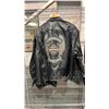 Image 3 : HARLEY DAVISON BLACK LEATHER JACKET - SIZE 3XL
