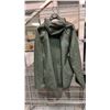 Image 2 : RAINSKINS DOUBLE REINFORCED GREEN PVC/POLYESTER RAIN COAT - SIZE XL