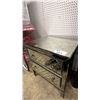 Image 3 : MIRRORED 2-DRAWER SIDE TABLE - 26"T X 24"W X 20"D