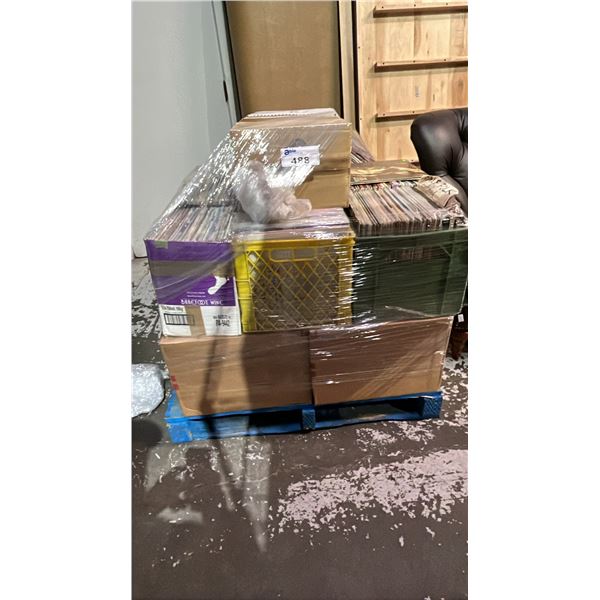 PALLET OF ASSORTED VINYL RECORDS