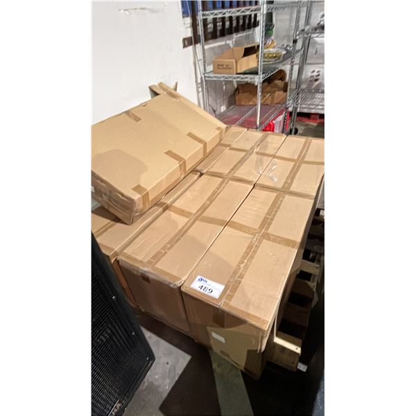 PALLET OF EXERCISE BALLS & MULTI-TIER RACK