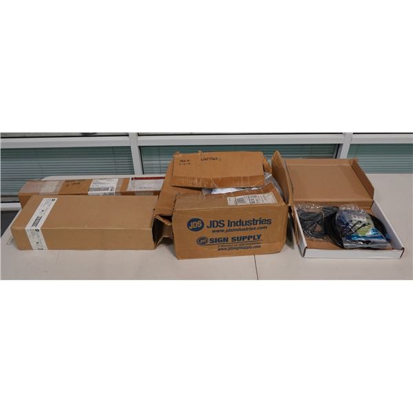 GBC ProClick P50 Desktop Binding Punch, US Cutter MH Accessory Box w/ Cords & Blades, Lanyards, etc