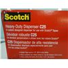 Image 5 : Qty 4 3M Scotch C25 Heavy Duty Tape Dispensers New in Box