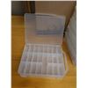 Image 2 : Qty 12 Plastic Organizer Boxes 14" x 11" x 3.5"H