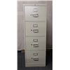 Image 1 : HON 4-Drawer Filing Cabinet 18" x 27" x 52"H